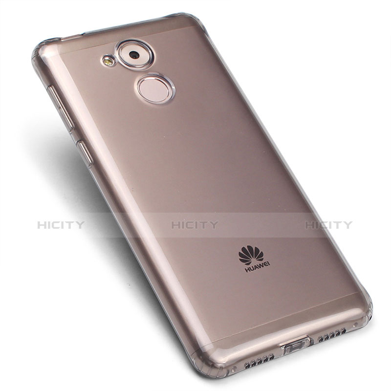 Funda Silicona Ultrafina Transparente para Huawei Honor 6C Gris