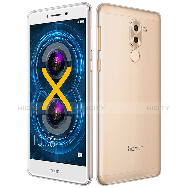 Funda Silicona Ultrafina Transparente para Huawei Honor 6X Claro