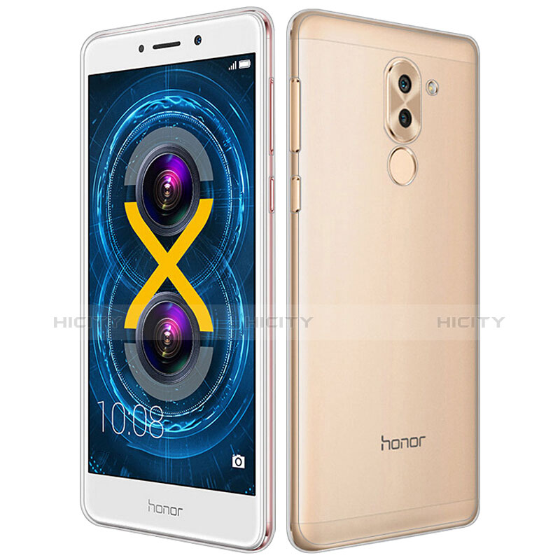 Funda Silicona Ultrafina Transparente para Huawei Honor 6X Pro Claro