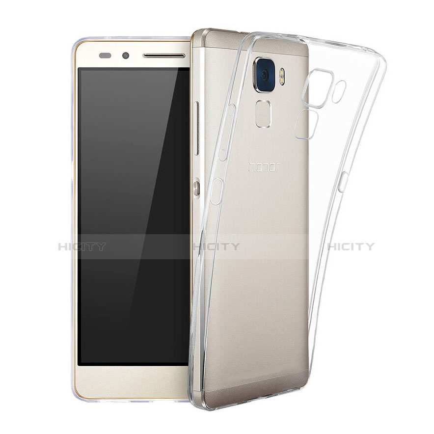 Funda Silicona Ultrafina Transparente para Huawei Honor 7 Claro