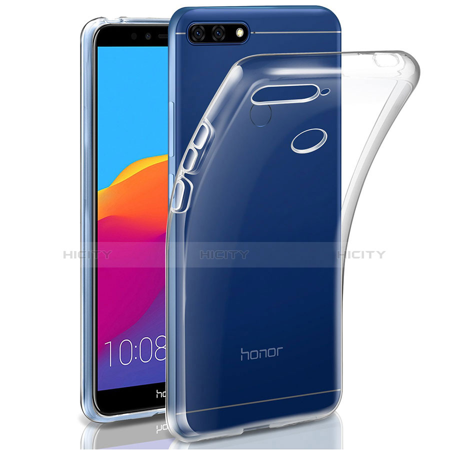 Funda Silicona Ultrafina Transparente para Huawei Honor 7A Claro