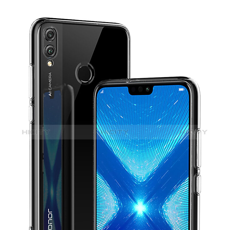 Funda Silicona Ultrafina Transparente para Huawei Honor 8X Claro