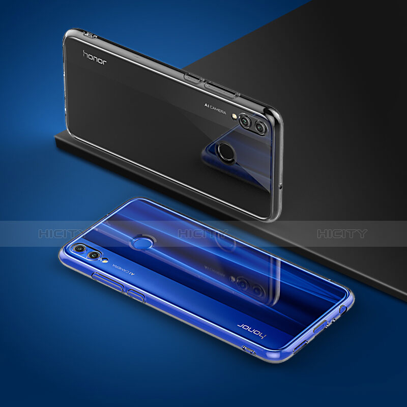 Funda Silicona Ultrafina Transparente para Huawei Honor 8X Claro