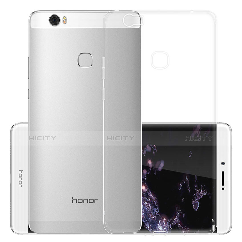 Funda Silicona Ultrafina Transparente para Huawei Honor Note 8 Claro