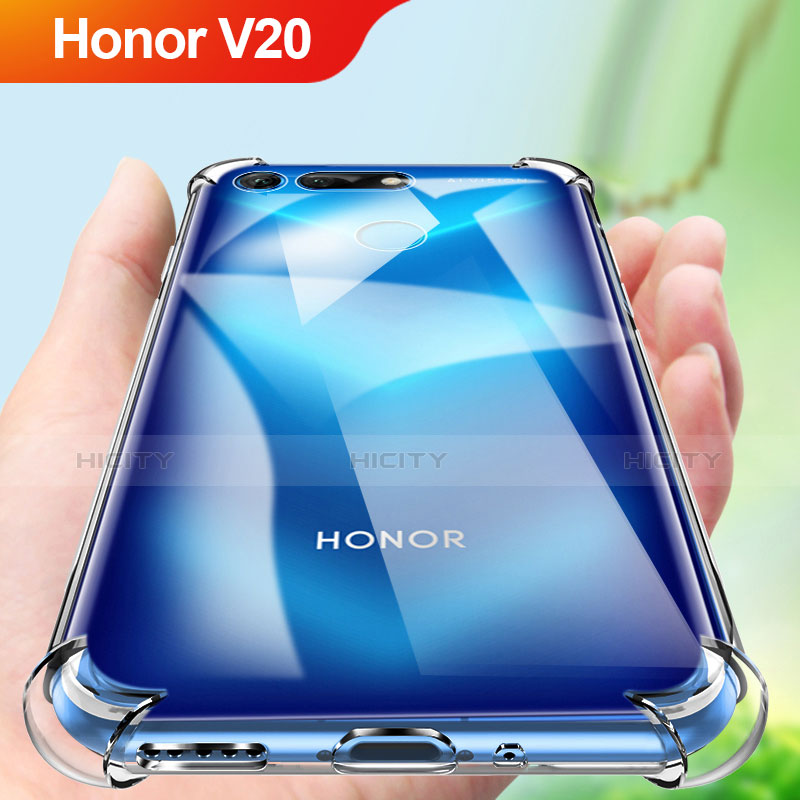 Funda Silicona Ultrafina Transparente para Huawei Honor V20 Claro