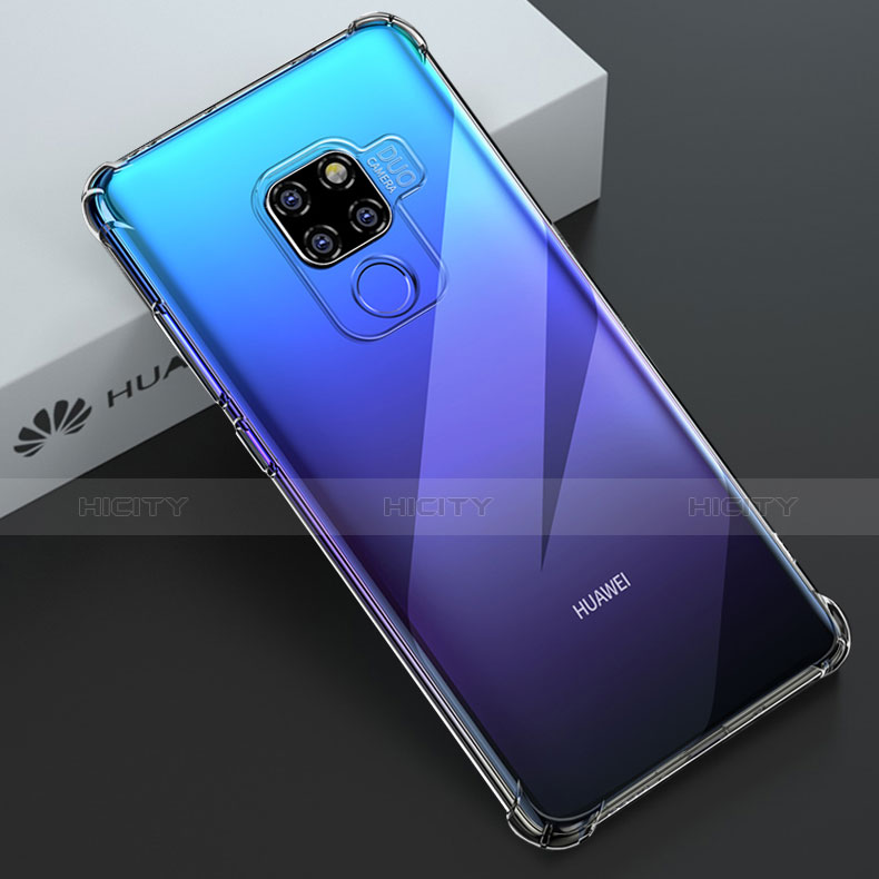 Funda Silicona Ultrafina Transparente para Huawei Mate 20 X Claro