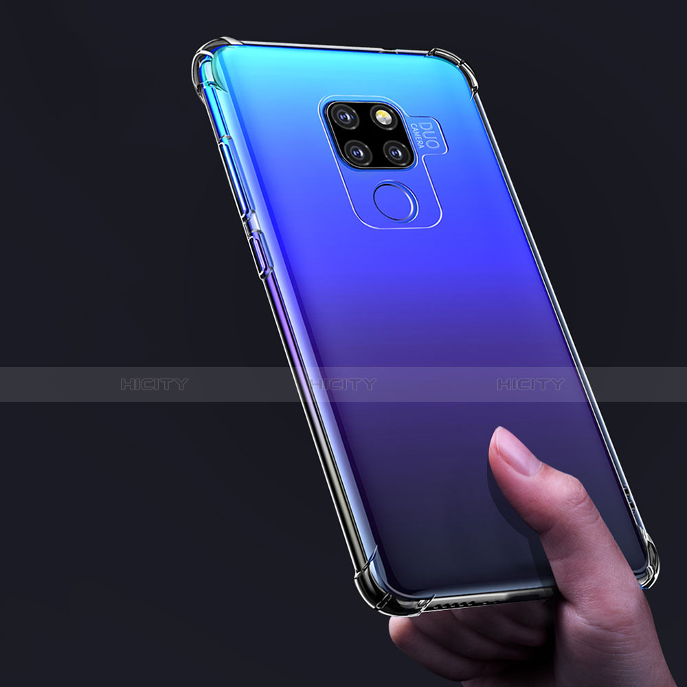 Funda Silicona Ultrafina Transparente para Huawei Mate 20 X Claro