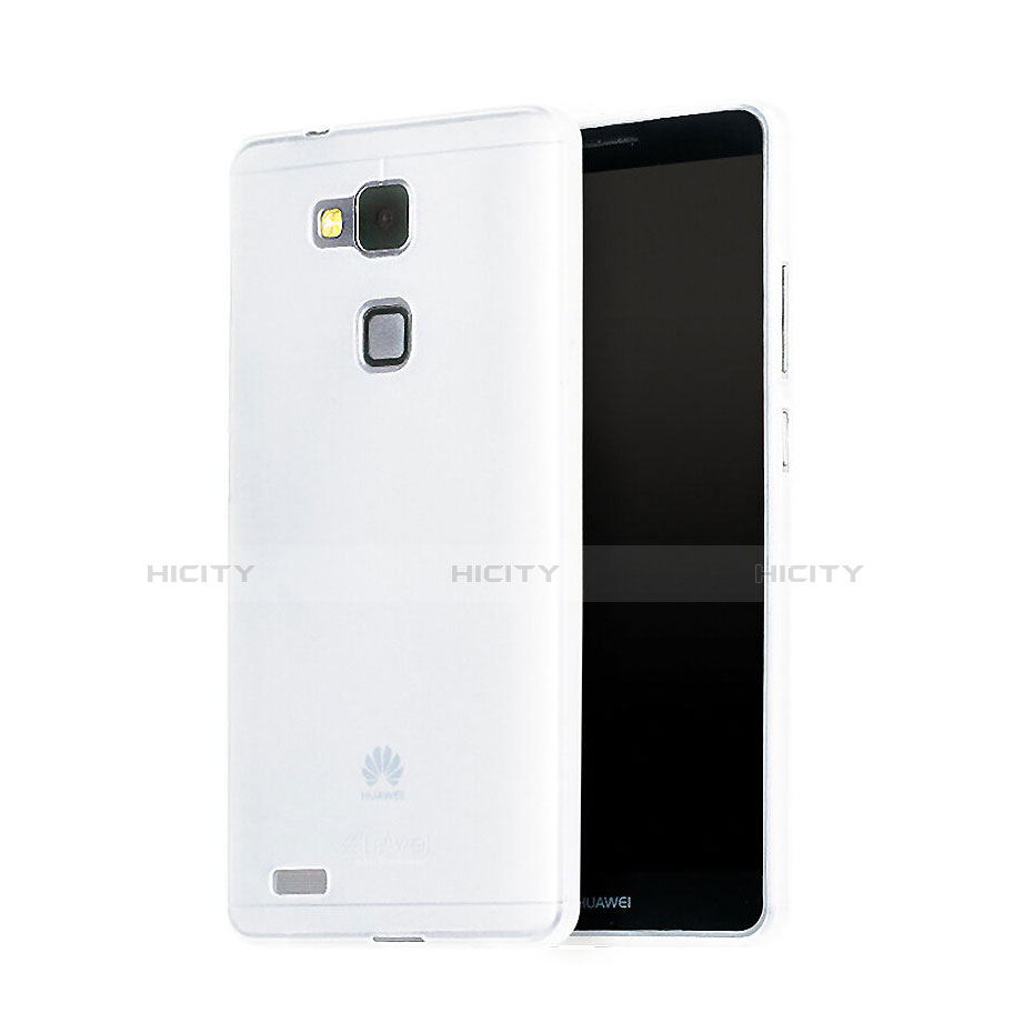 Funda Silicona Ultrafina Transparente para Huawei Mate 7 Claro