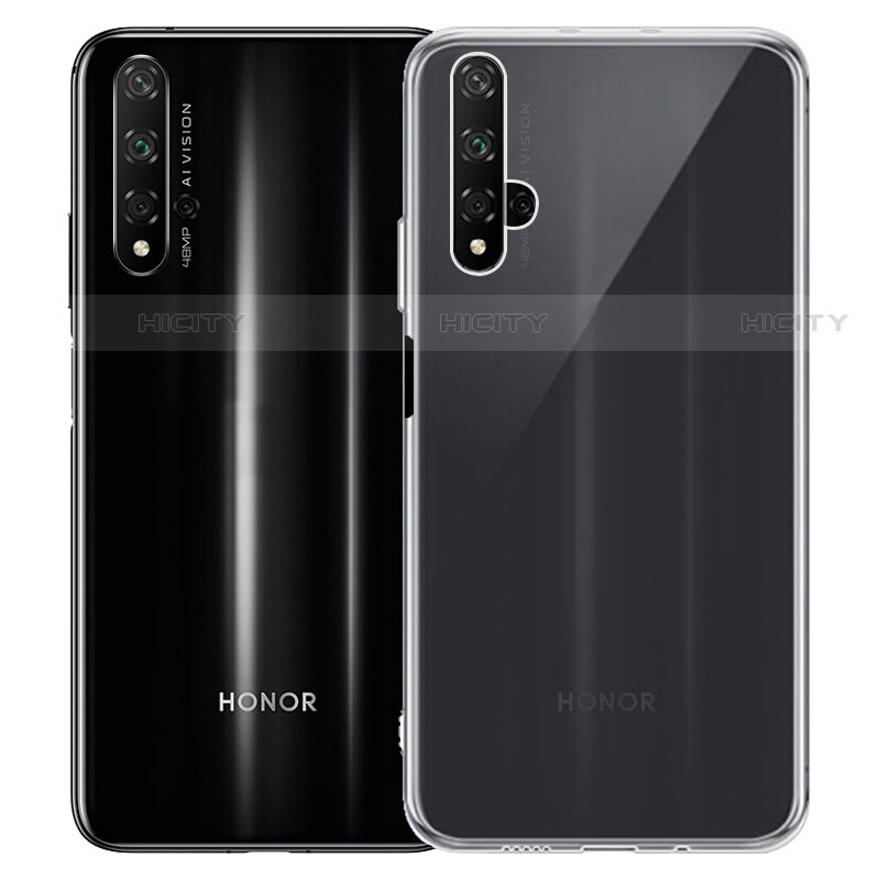 Funda Silicona Ultrafina Transparente para Huawei Nova 5T Claro