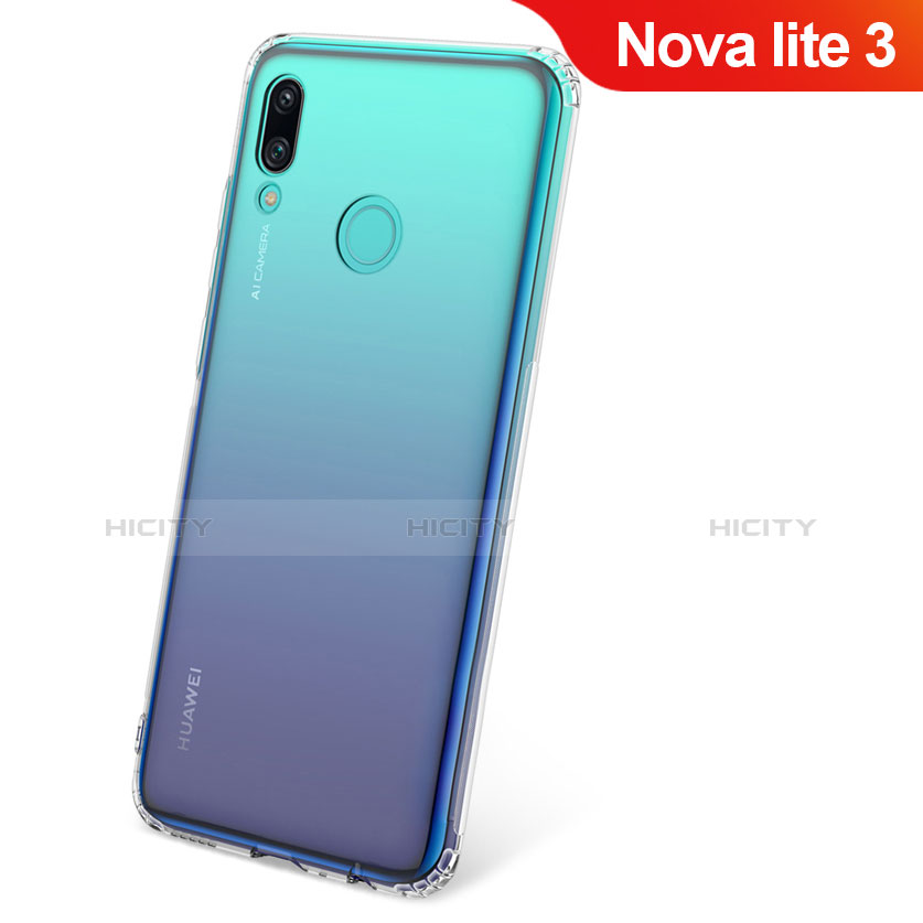 Funda Silicona Ultrafina Transparente para Huawei Nova Lite 3 Claro