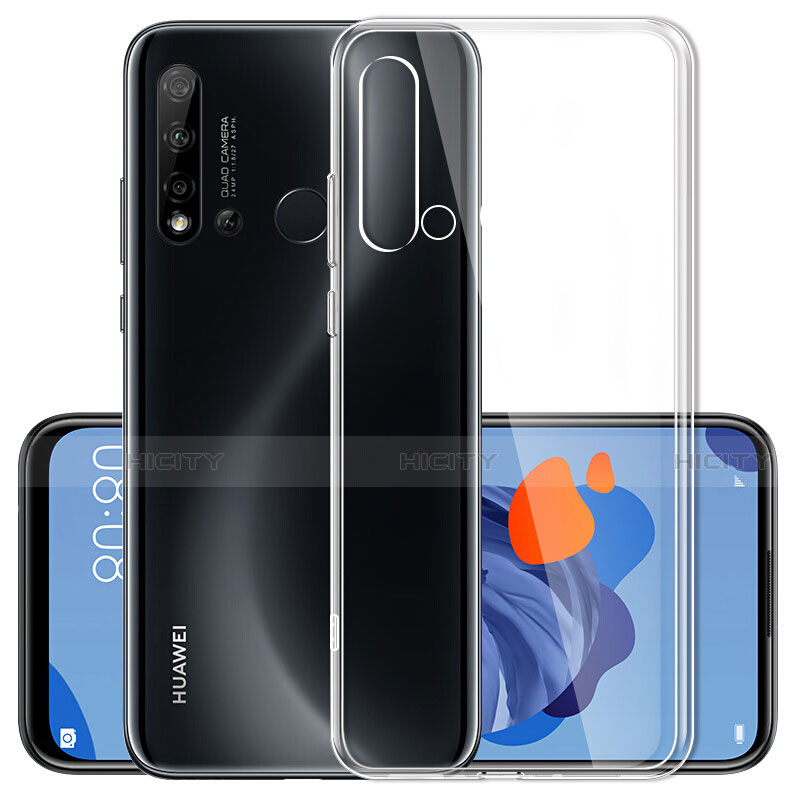 Funda Silicona Ultrafina Transparente para Huawei P20 Lite (2019) Claro