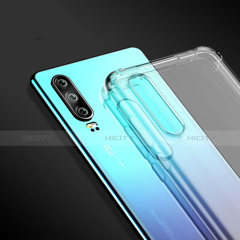 Funda Silicona Ultrafina Transparente para Huawei P30 Claro