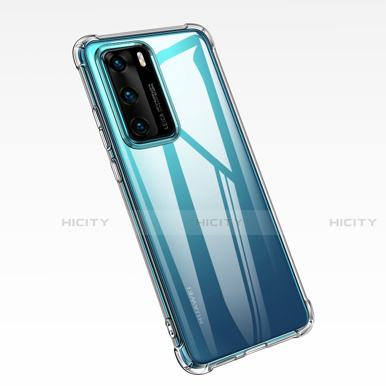 Funda Silicona Ultrafina Transparente para Huawei P40 Claro