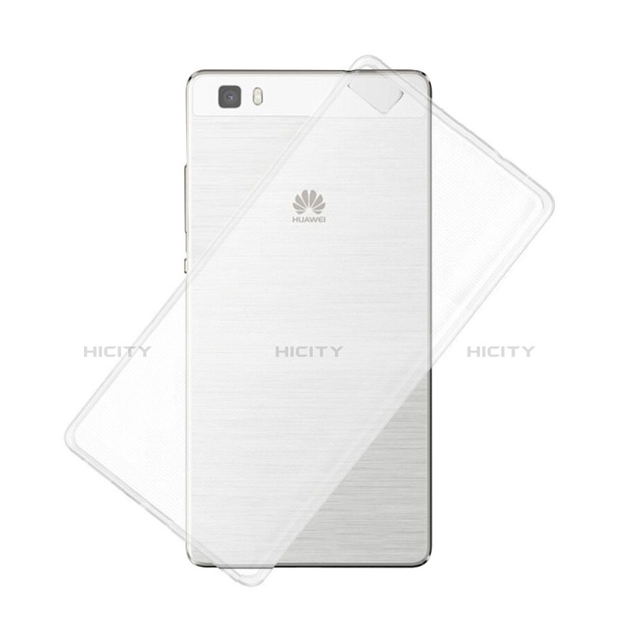 Funda Silicona Ultrafina Transparente para Huawei P8 Lite Claro