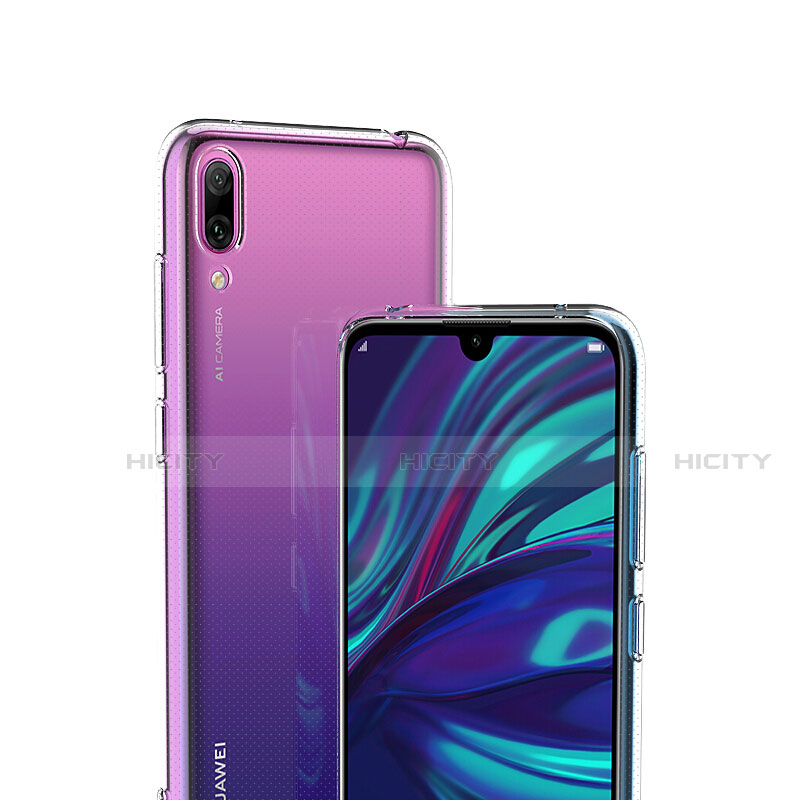 Funda Silicona Ultrafina Transparente para Huawei Y7 (2019) Claro