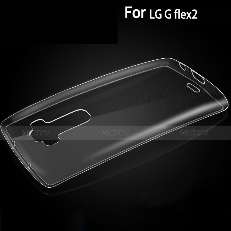 Funda Silicona Ultrafina Transparente para LG G Flex 2 Claro