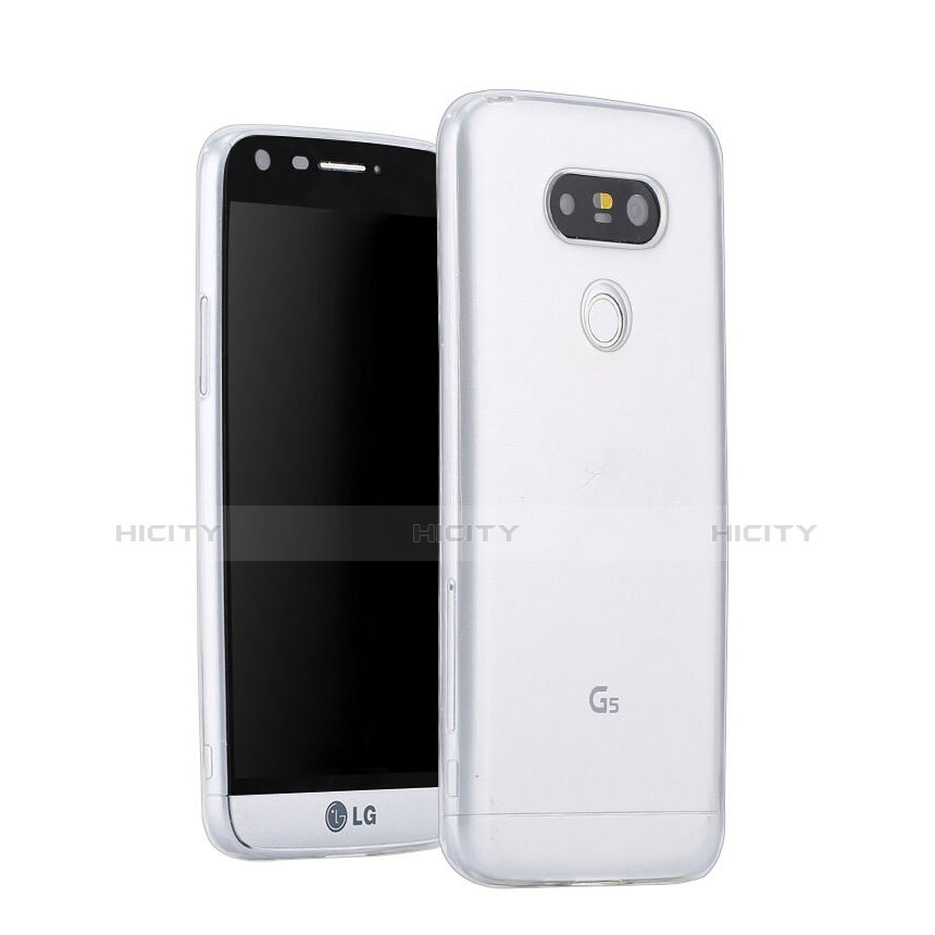 Funda Silicona Ultrafina Transparente para LG G5 Claro