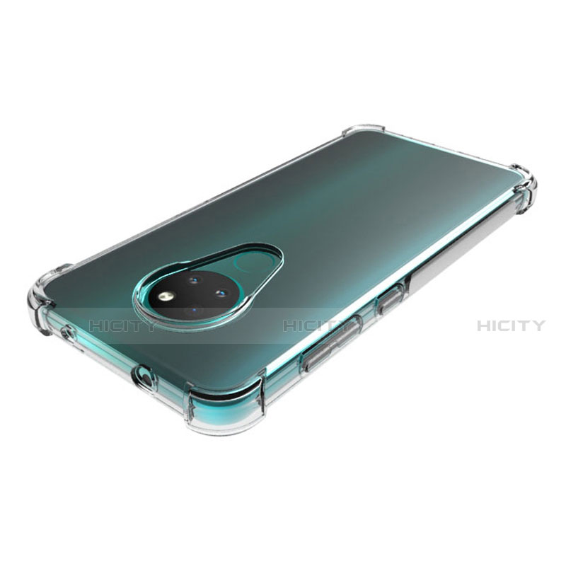 Funda Silicona Ultrafina Transparente para Nokia 7.2 Claro