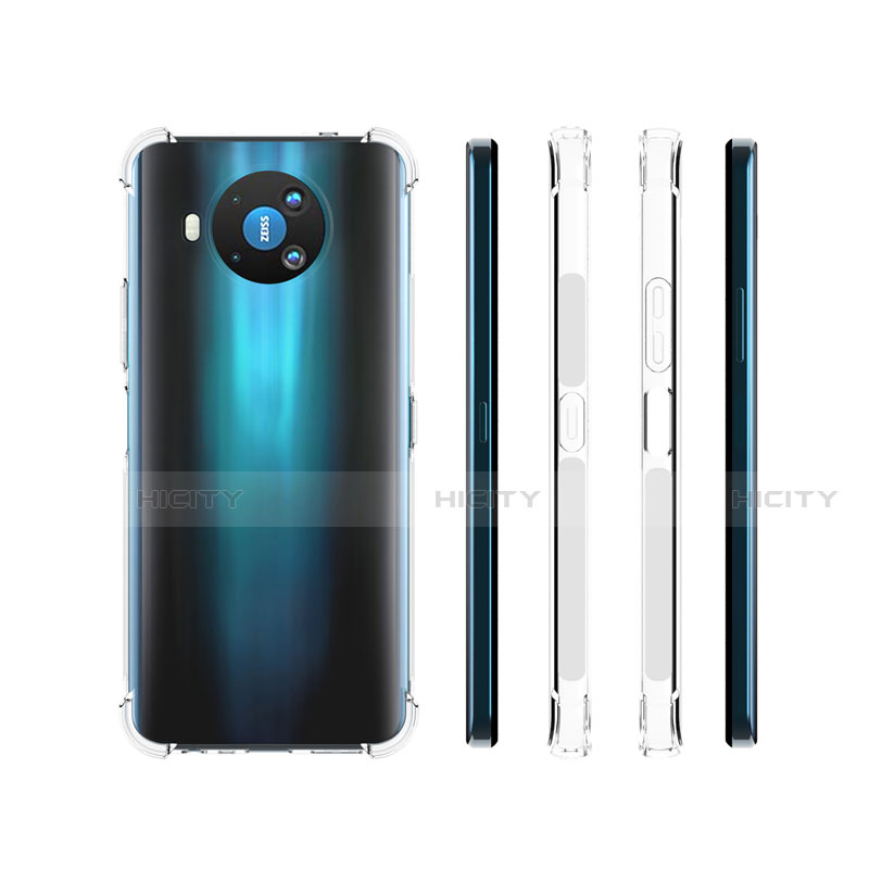 Funda Silicona Ultrafina Transparente para Nokia 8.3 5G Claro