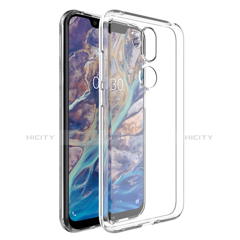 Funda Silicona Ultrafina Transparente para Nokia X7 Claro