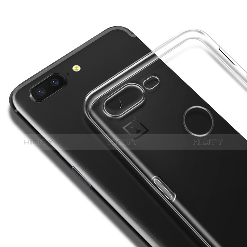 Funda Silicona Ultrafina Transparente para OnePlus 5T A5010 Claro