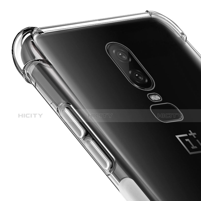 Funda Silicona Ultrafina Transparente para OnePlus 6 Claro