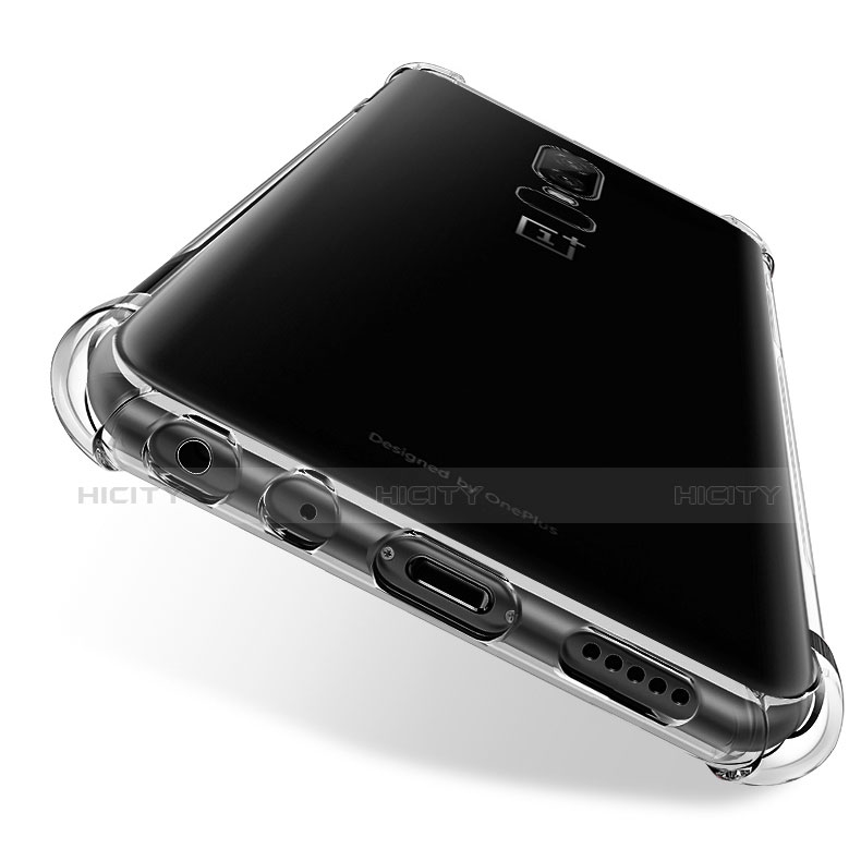 Funda Silicona Ultrafina Transparente para OnePlus 6 Claro