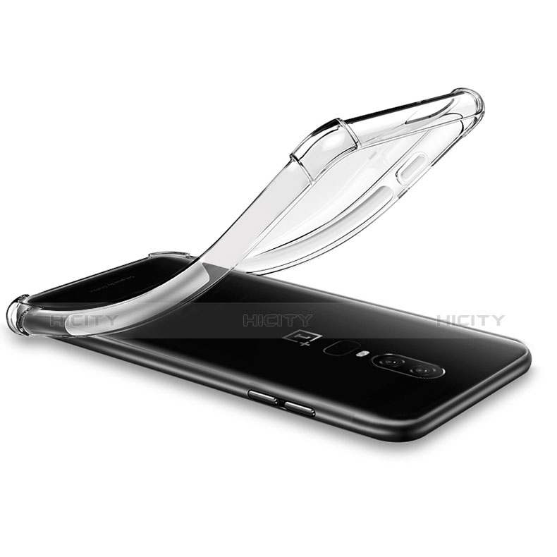 Funda Silicona Ultrafina Transparente para OnePlus 6 Claro