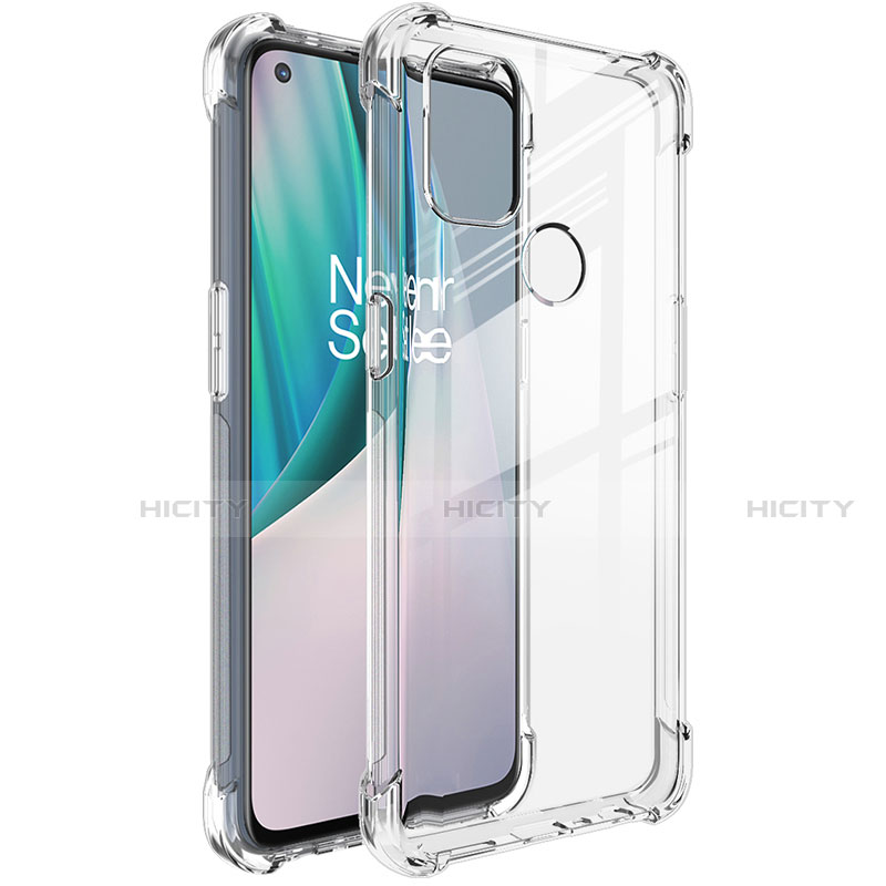 Funda Silicona Ultrafina Transparente para OnePlus Nord N10 5G Claro