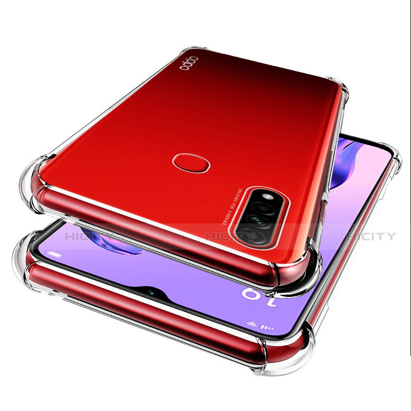 Funda Silicona Ultrafina Transparente para Oppo A31 Claro