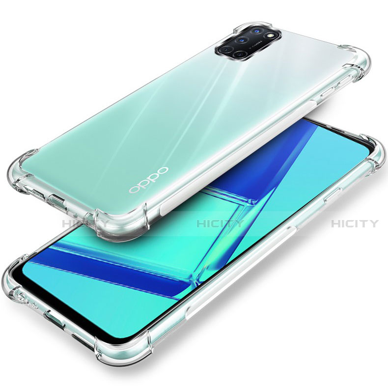 Funda Silicona Ultrafina Transparente para Oppo A52 Claro