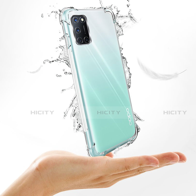 Funda Silicona Ultrafina Transparente para Oppo A52 Claro