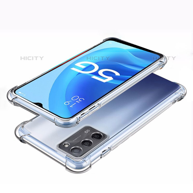 Funda Silicona Ultrafina Transparente para Oppo A53s 5G Claro