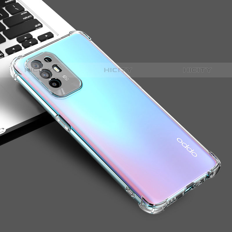 Funda Silicona Ultrafina Transparente para Oppo A94 5G Claro