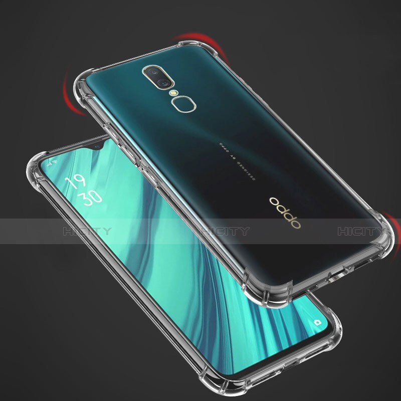 Funda Silicona Ultrafina Transparente para Oppo A9X Claro