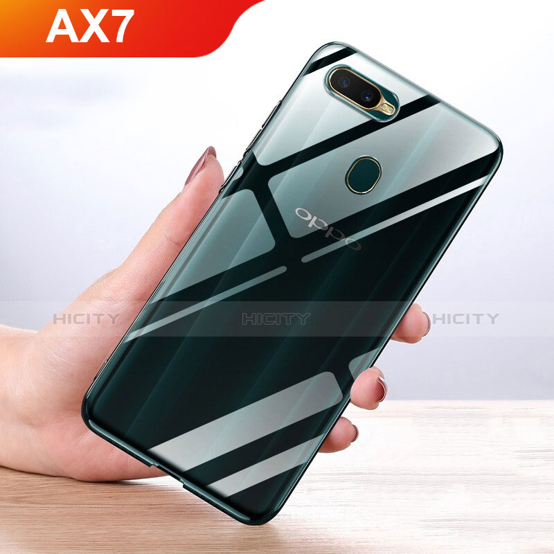 Funda Silicona Ultrafina Transparente para Oppo AX7 Claro