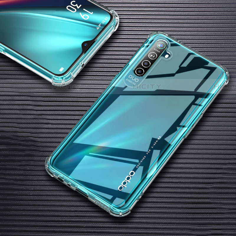 Funda Silicona Ultrafina Transparente para Oppo K5 Claro