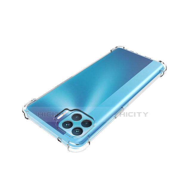 Funda Silicona Ultrafina Transparente para Oppo Reno4 F Claro