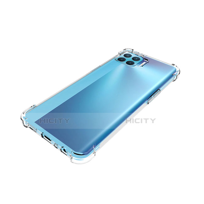 Funda Silicona Ultrafina Transparente para Oppo Reno4 F Claro