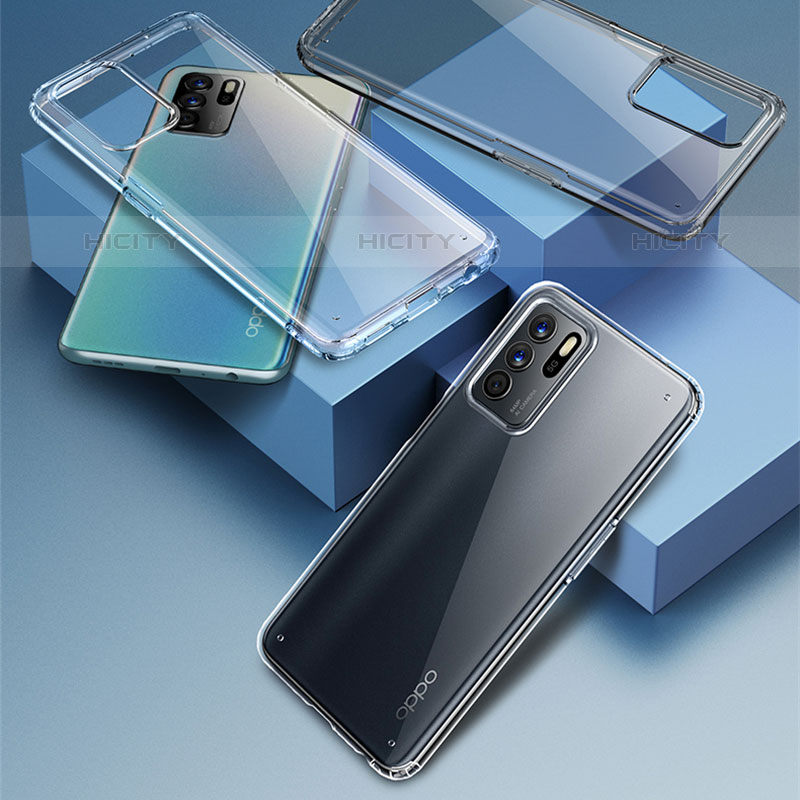 Funda Silicona Ultrafina Transparente para Oppo Reno6 Z 5G Claro