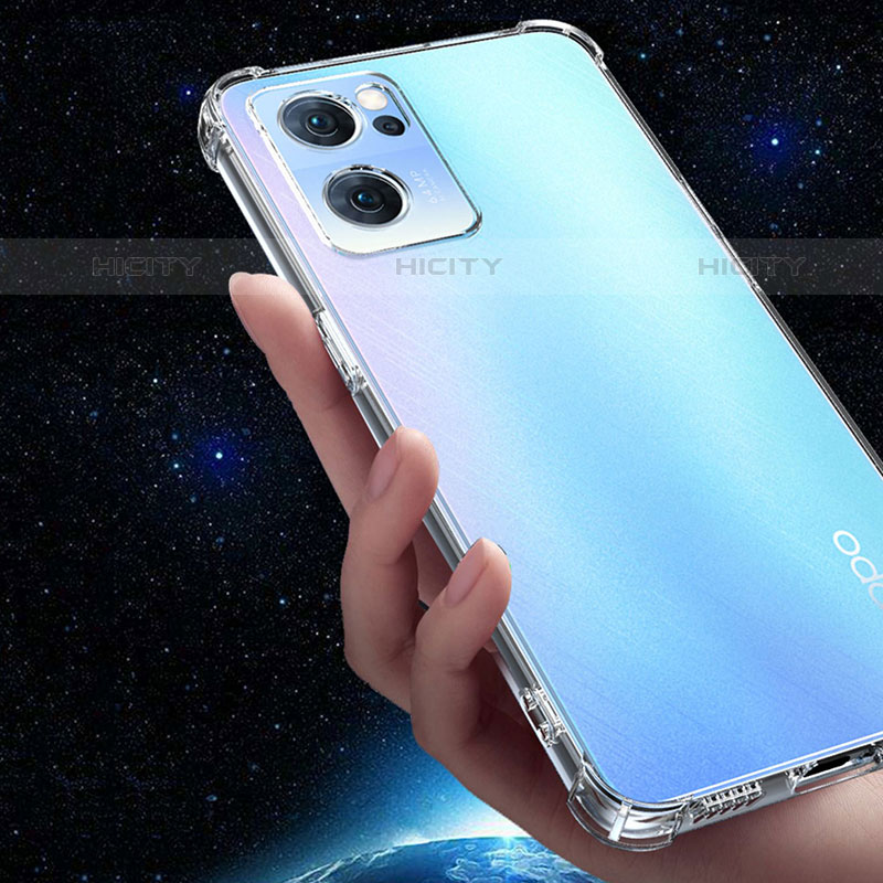 Funda Silicona Ultrafina Transparente para Oppo Reno7 Pro 5G Claro