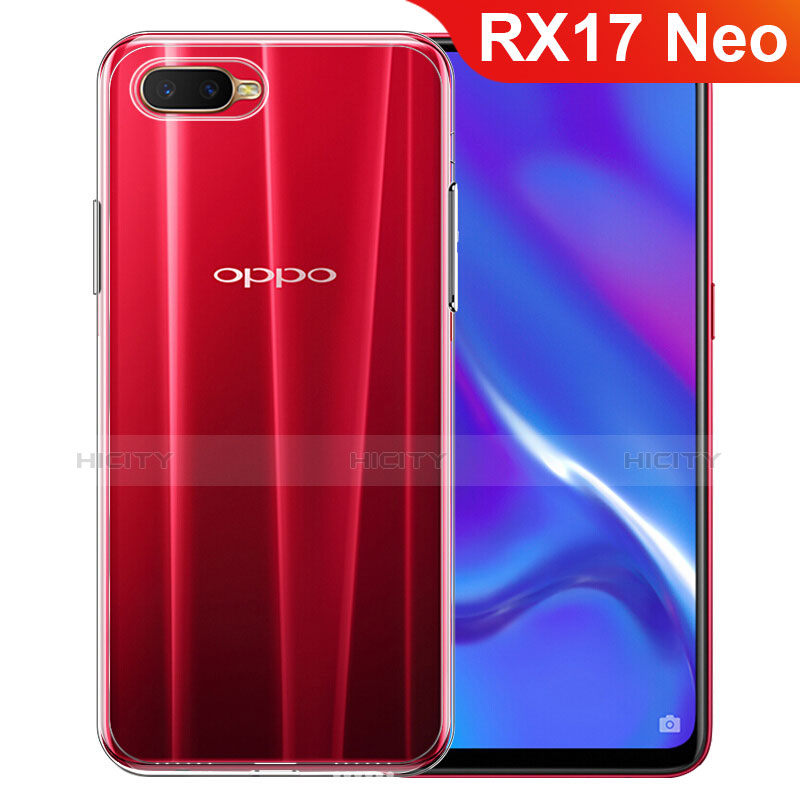 Funda Silicona Ultrafina Transparente para Oppo RX17 Neo Claro