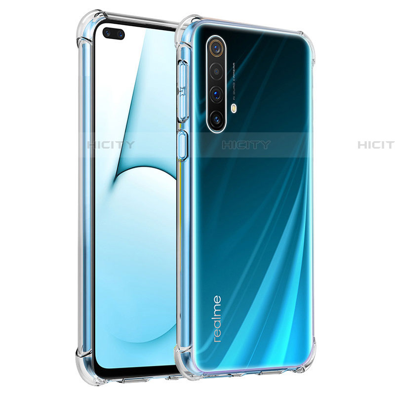 Funda Silicona Ultrafina Transparente para Realme X50m 5G Claro