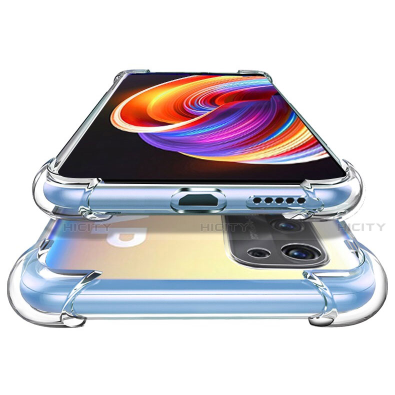 Funda Silicona Ultrafina Transparente para Realme X7 5G Claro