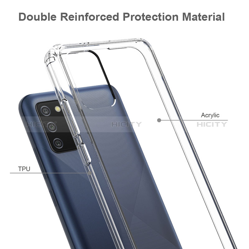 Funda Silicona Ultrafina Transparente para Samsung Galaxy A02s Claro