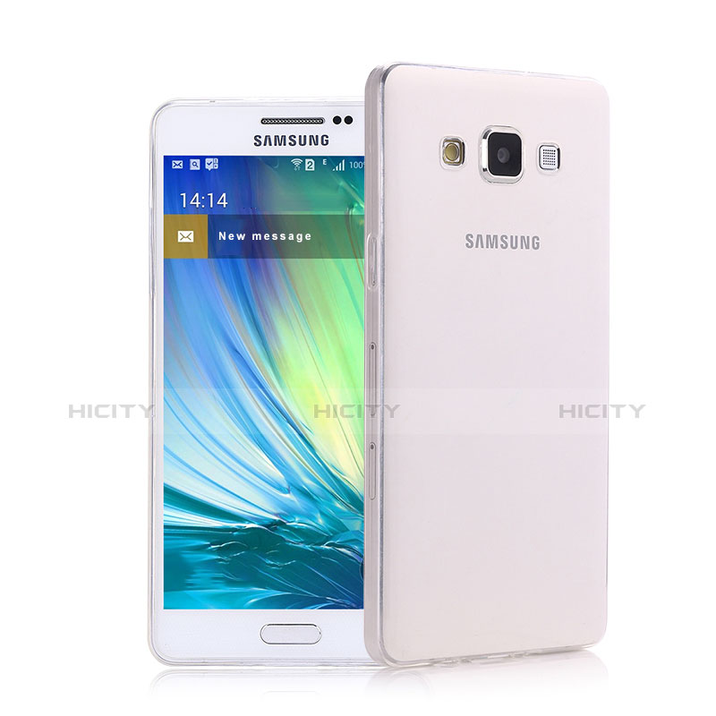 Funda Silicona Ultrafina Transparente para Samsung Galaxy A5 Duos SM-500F Claro
