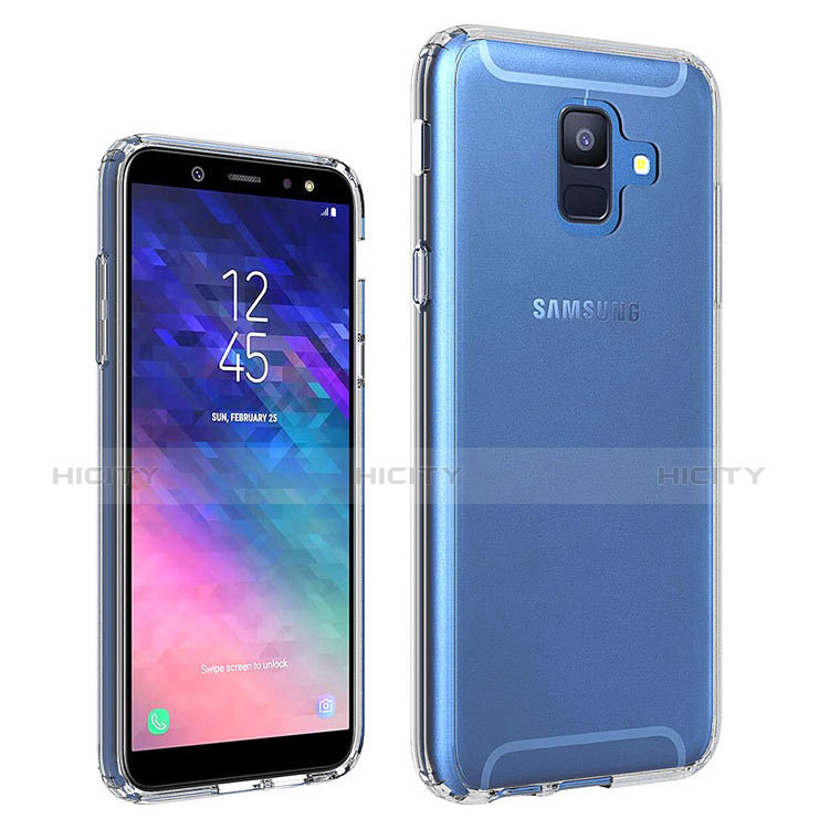 Funda Silicona Ultrafina Transparente para Samsung Galaxy A6 (2018) Claro