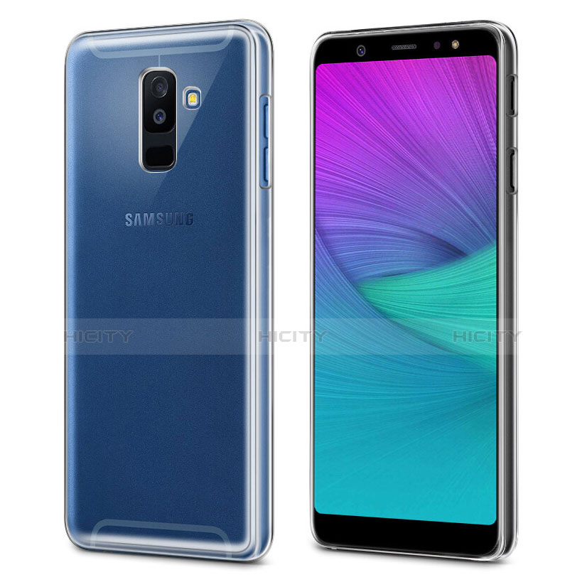 Funda Silicona Ultrafina Transparente para Samsung Galaxy A6 Plus (2018) Claro