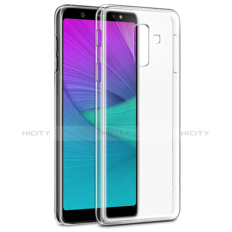 Funda Silicona Ultrafina Transparente para Samsung Galaxy A6 Plus Claro