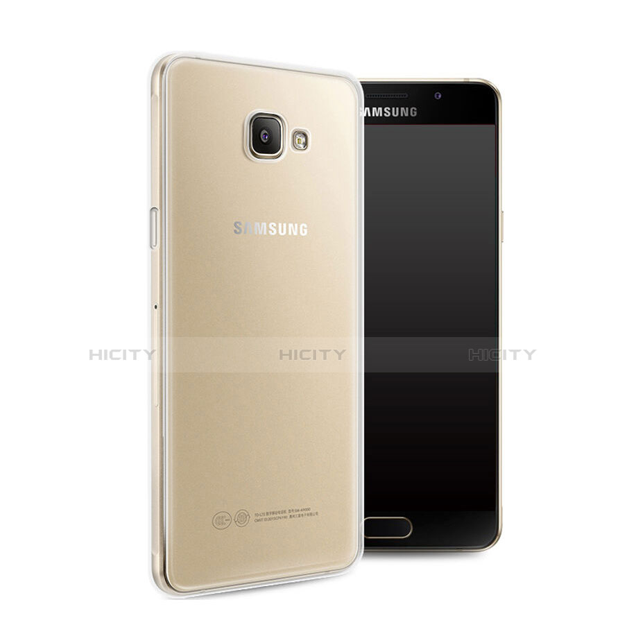 Funda Silicona Ultrafina Transparente para Samsung Galaxy A7 (2016) A7100 Blanco